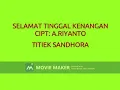 Download Lagu TITIEK SANDHORA SELAMAT TINGGAL KENANGAN  CIPT A RIYANTO