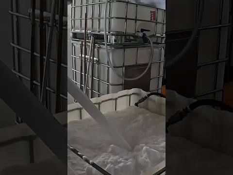This is how we generate unbelievable foam quantities
