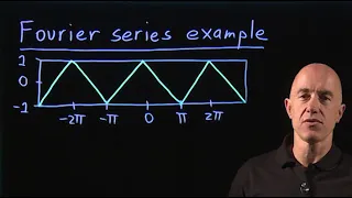 Fourier series example the triangle wave Lecture 51 Differential Equations for Engineers
