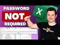 Excel Secret Unlock a Workbook or Worksheet without the Password