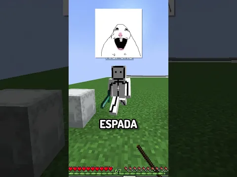 Tengo… un PALO? #minecraft  #shorts