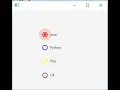 JavaFX Material Design JFoenix Tutorial 52 - JFXRadioButton