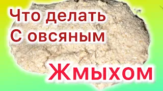 Вот что нужно делать с остатками ОВСЯНОГО жмыха/ ОВСЯНОЕ Печенье без яиц и молока рассыпчатое