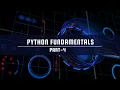 Python Fundamentals Part 4 Object-Oriented Programming OOPs Masterclass