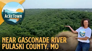 Gasconade River Missouri Land For Sale 4 85 Acres with water No Restrictions Lands Of Missouri