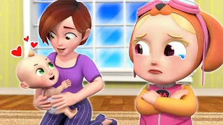 Don't Feel Jealous Song! | Sharing Is Caring | Good Manners for Kids | Rosoo Nursery Rhymes