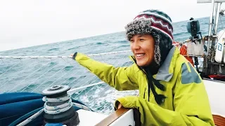 Our EPIC ENGLISH CHANNEL CROSSING (F6 + Strong Wind Warnings) Wildlings Sailing