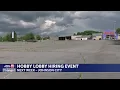 Hobby Lobby hiring event