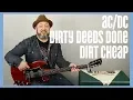 Download Lagu AC/DC Dirty Deeds Done Dirt Cheap Guitar Lesson + Tutorial