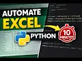 Automate Your First Excel File with Python in 10 Minutes