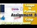 Assignment-8 loops in python ccbp Nxtwave assignments