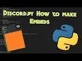 EASY Discord Python Bot how to make Embeds