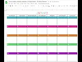 How to make a monthly calendar printable in Google Sheets