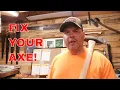 Loose Axe Here Is A Quick Cheap Way To Fix It