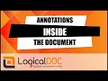 How to annotate documents with LogicalDOC Document Management