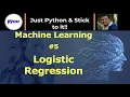 Logistic regression Sigmoid Function Logit Function Learn Python with Pankaj Soni