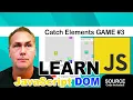 Learn JavaScript DOM element update create a Game Element Catcher Part 3 Final Game