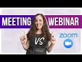 Difference Between Zoom Meeting or Zoom Webinar Which One To Use This Will Help You DECIDE