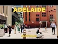 4K Australia Adelaide City Tour CBD Lunch Hour Walkthrough