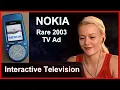 Download Lagu Vintage NOKIA mobiele telefoon tv-advertentie Zeldzame 2003 Interactieve televisie; sociale media...