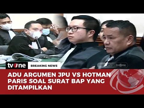 Debat Hotman Paris vs JPU, Tolak Permintaan Tampilkan Barang Bukti