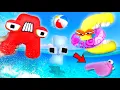 Alphabet Lore Pool Party