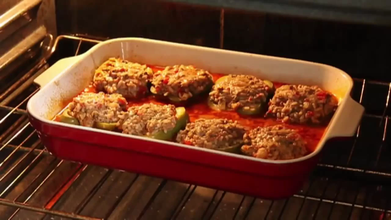 Italian Grandma Makes Stuffed Peppers