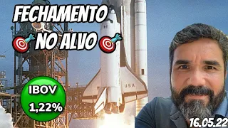 FECHAMENTO NO ALVO 16 05 22
