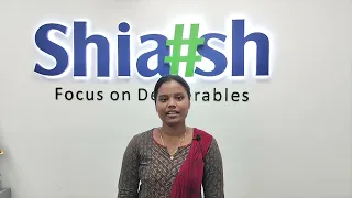 SHIASH INFO SOLUTIONS Python Intern 2023 I Intern Testimonial