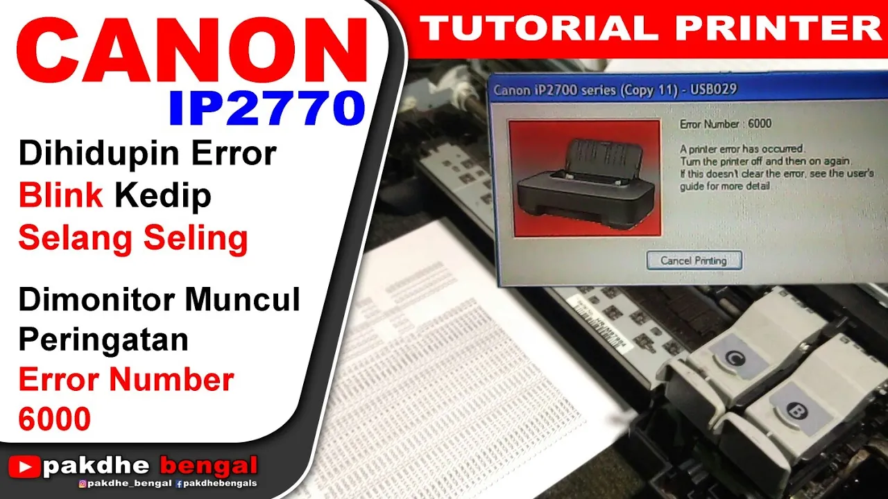 Atencion: Servicio disponible por ahora solo para perú ¿Tienes una canon G3100 que no se deja resete. 