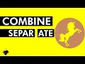 Inkscape 1 2 COMBINE or SEPARATE Vectors 3 Methods