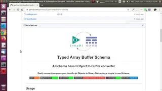 Typed Array Buffer Schema demo