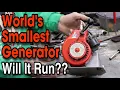 World s SMALLEST Generator EVER Will It Run