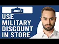 How To Use Lowe s Military Discount In-Store How To Claim Lowe s Military Discount In-Store