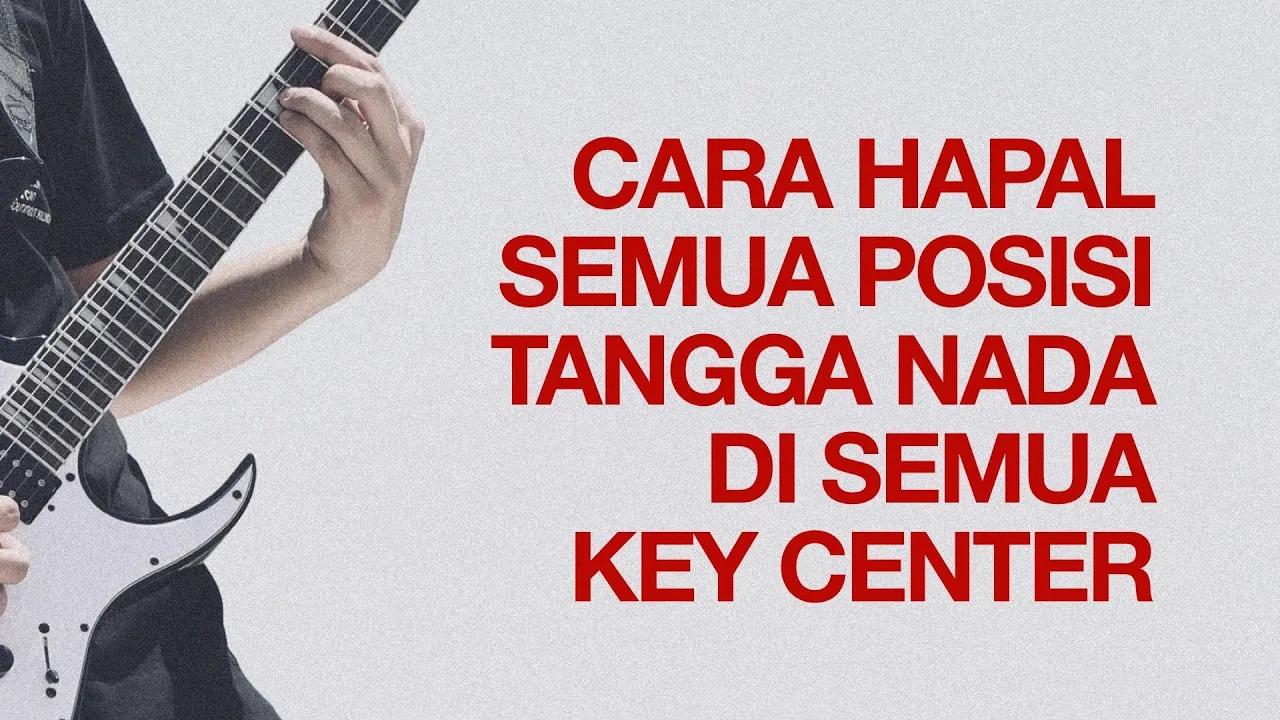 BAGAIMANA MENGHAPALKAN DIATONIK DI BERBAGAI KEY CENTER/ TANGGA NADA