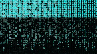 matrix rain programming in javascript