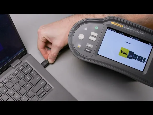 Thumbnail for the Installation Set Up with the FLUKE 1670 Series