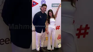 مايان السيد وامير المصري يتالقوا في عرض فيلم هاشتاج جوزني 