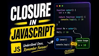 JavaScript Closures Explained in 10 Minutes Closures Made Easy for Beginners With Examples