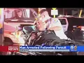 Man arrested after short pursuit crashes into Norwalk home