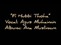 Download Lagu Fi Hubbi Thoha