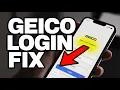 How to login to Geico mobile app - Secure Fix
