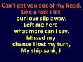Randy Rogers Band Lost And Found (karaoke)(by request) (watermark removed by Jim K)