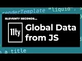 11ty Second 11ty Dynamic Data from JavaScript and APIs in 11ty s build process