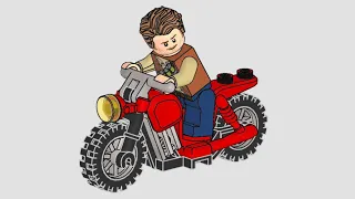 LEGO 122114 Instructions | Jurassic World | Owen and red motorbike | Magazine Gift
