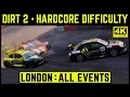 Download Lagu DIRT 2 - LONDON - ALL EVENTS - HARDCORE DIFFICULTY - 4K