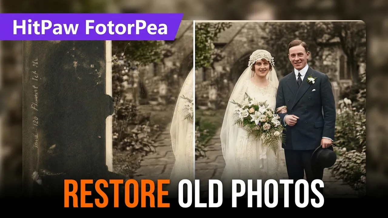 HitPaw — HitPaw FotorPea - Photo Restoration (YouTube video ad)