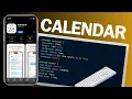 PROGRAMMING A CALENDAR ASMR