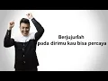 Lagu Tulus - Diri (lyric Video)  || TANPA IKLAN