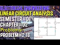 Linear Circuit Analysis Chapter Problem 18 Basic Engineering Circuit Analysis